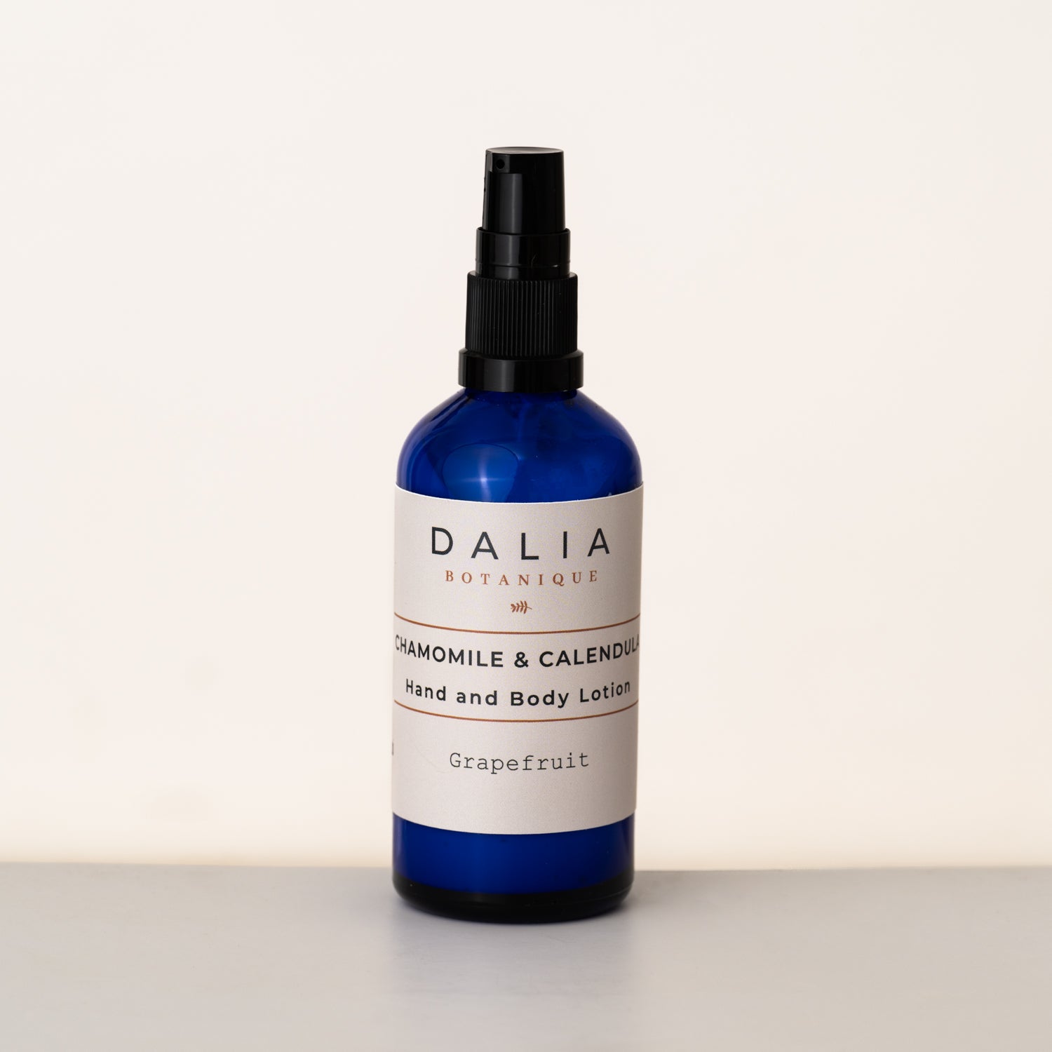 Chamomile and Calendula Hand and Body lotion Grapefruit scent.
