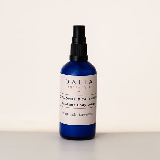 Chamomile and Calendula lotion for dry skin English Lavender